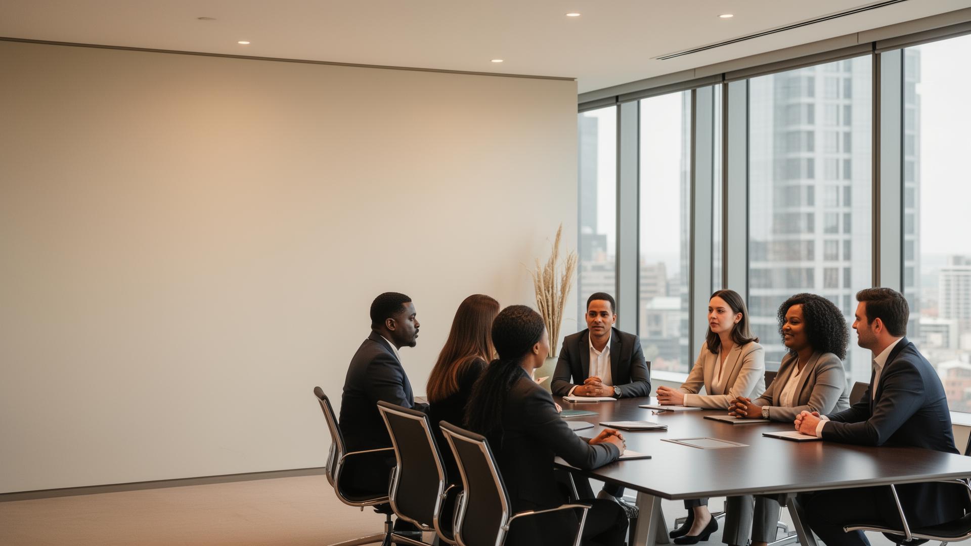 Executive consulting meeting